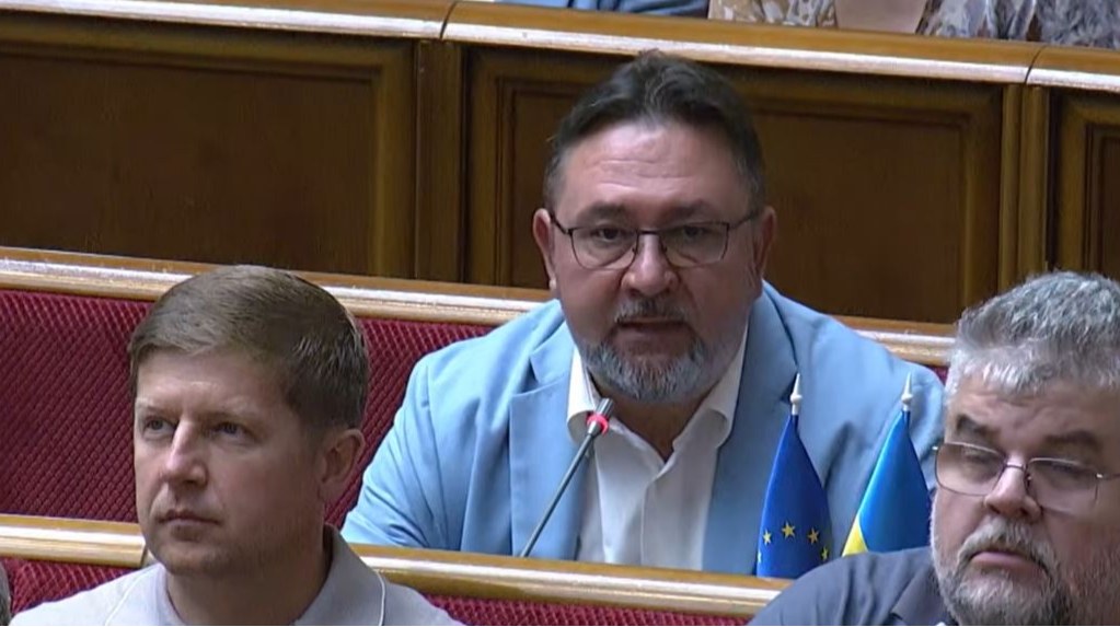 Микита Потураєв під час засідання Верховної Ради 16 липня 2026 року