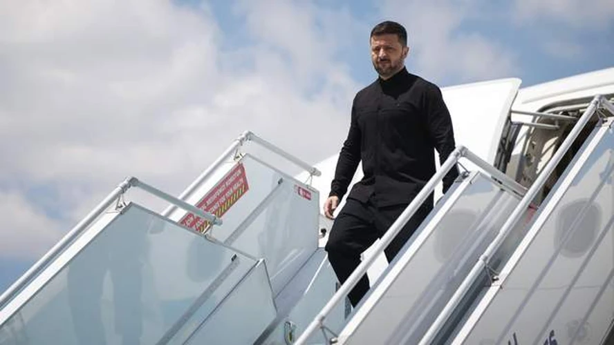 Володимир Зеленський прибув до Белграда для переговорів