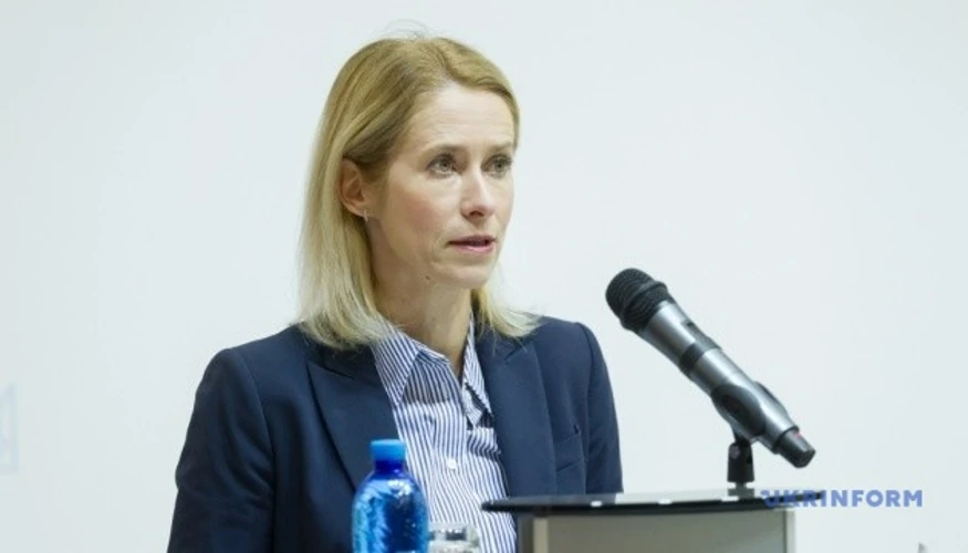 Кая Каллас виступає на Європейському арктичному саміті у Фінляндії