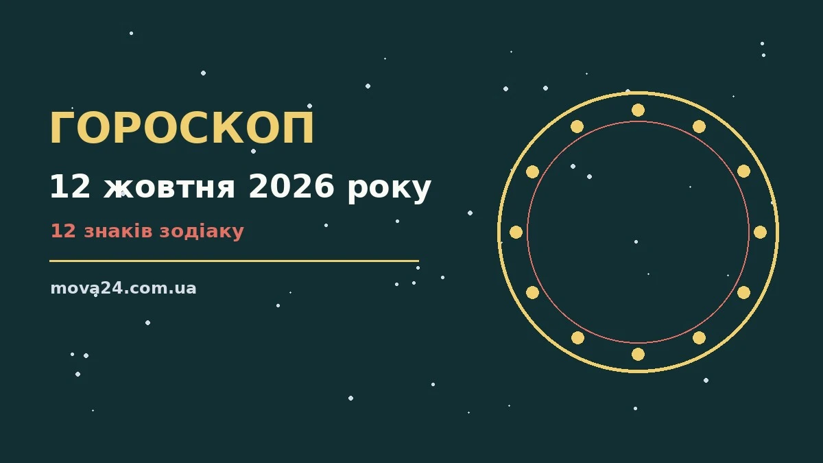 Гороскоп на 12 жовтня 2026 року: детальний прогноз дня про фінанси та особисте життя