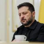 Володимир Зеленський під час інтерв&rsquo;ю Corriere della Sera